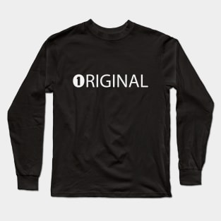 Original being original artistic design Long Sleeve T-Shirt